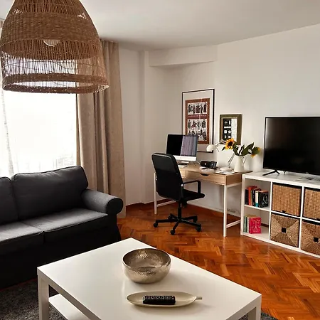Piso En El Centro Hasta 8 Pax Con Garaje, Gimnasio, Ludoteca Y Salas De Reuniones Apartment